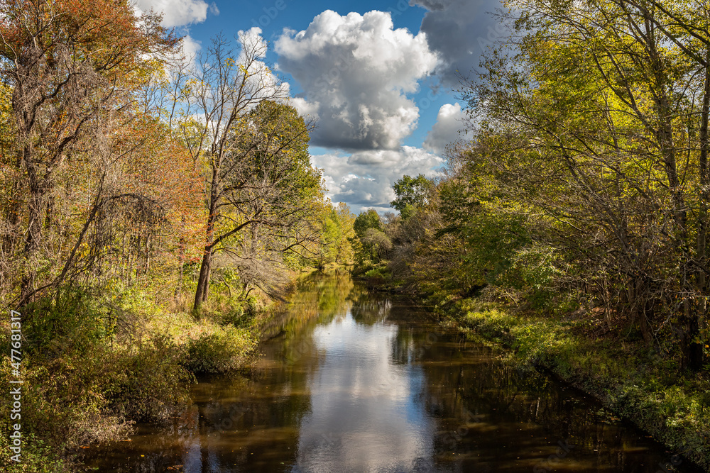 Mill Creek Ashtabula County Ohio in Autumn Mill Creek Ashtabula County Ohio in Autumn