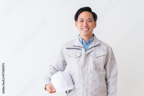 Foto ビジネスマン　作業服