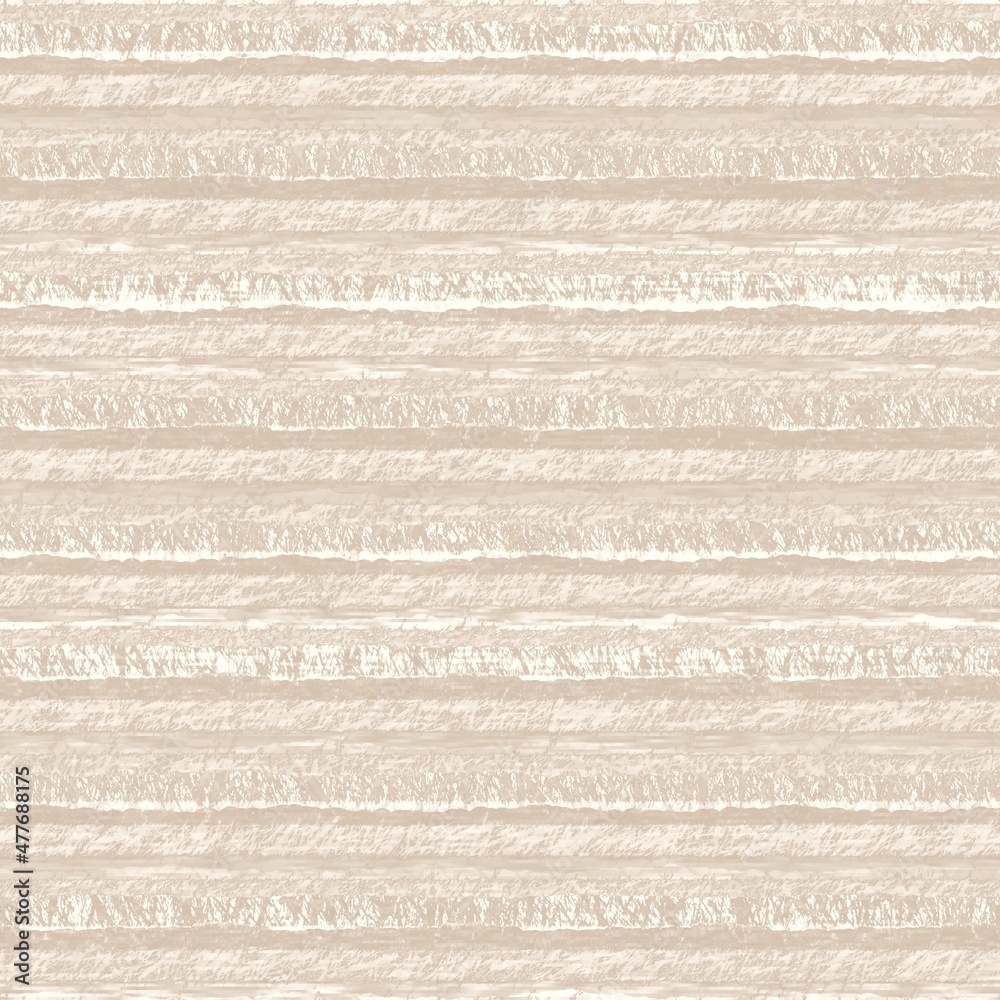 Minimal ecru jute plain horizontal stripe texture pattern. Two tone washed out beach decor background. Modern rustic brown sand color design. Seamless striped distress shabby chic pattern. Minimal ecru jute plain horizontal stripe texture pattern. Two tone washed out beach decor background. Modern rustic brown sand color design. Seamless striped distress shabby chic pattern.
