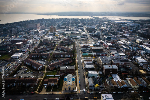 Aerial Drone of Perth Amboy New Jersey
