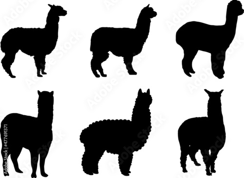 Alpaca Silhouette Pack