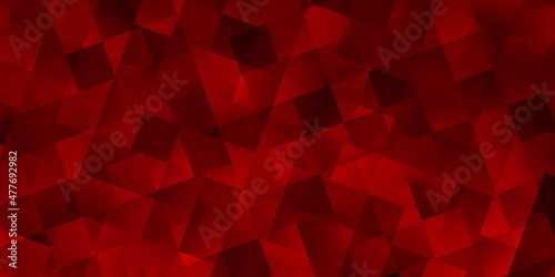 Light Orange vector backdrop with lines, rhombus.