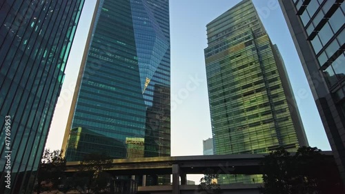 東京都港区六本木から見た東京の都市景観