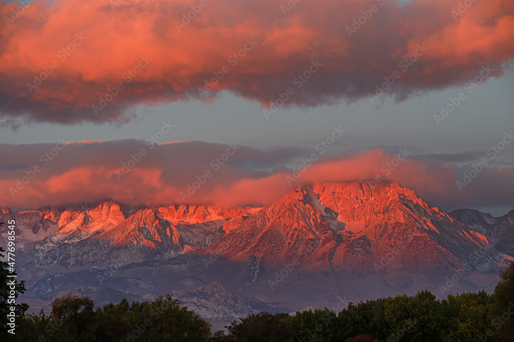 Eastern Sierra Mountain Sunrise