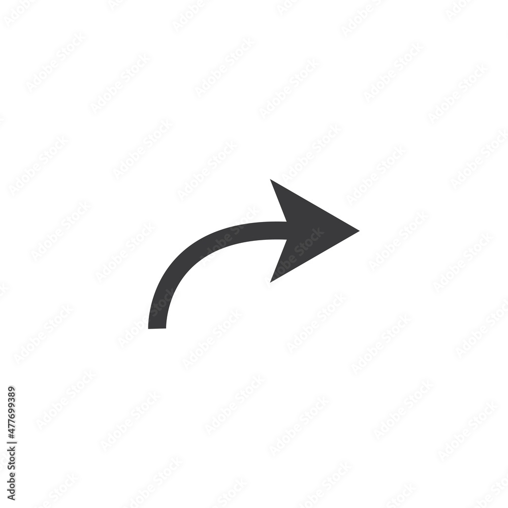 Arrow vector illustration icon Logo Template design Arrow vector illustration icon Logo Template design