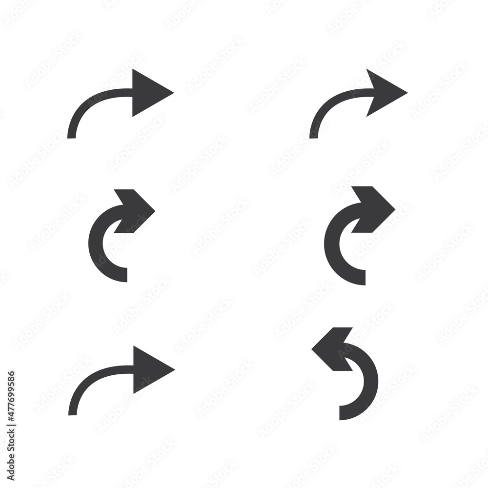 Arrow vector illustration icon Logo Template design Arrow vector illustration icon Logo Template design