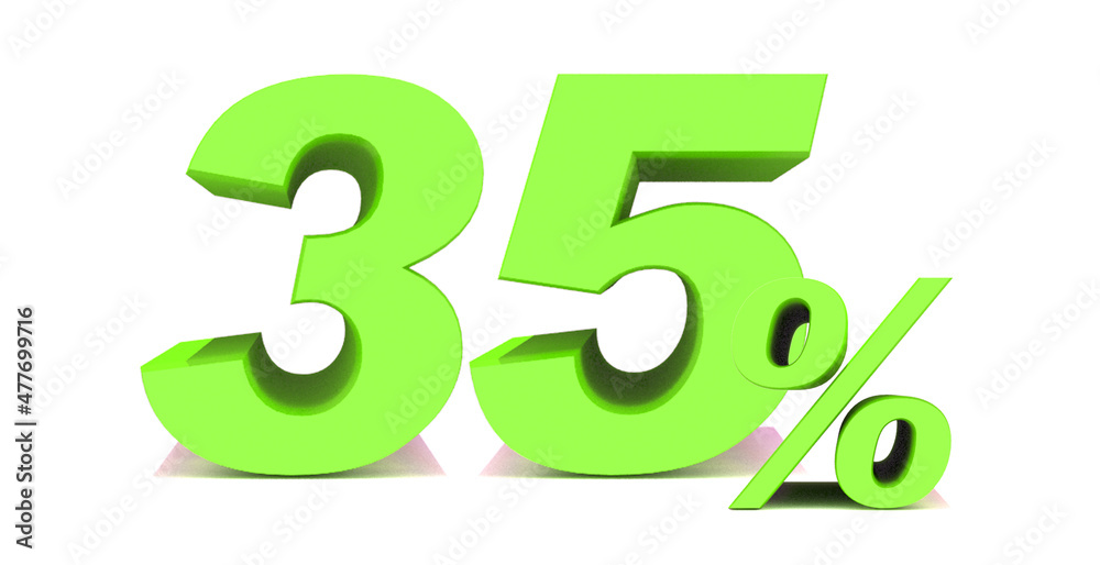 35 Percent off 3d Sign on White Background, Special Offer 35% Discount Tag, Sale Up to 35 Percent Off,big offer, Sale, Special Offer Label, Sticker, Tag, Banner, Advertising, offer Icon