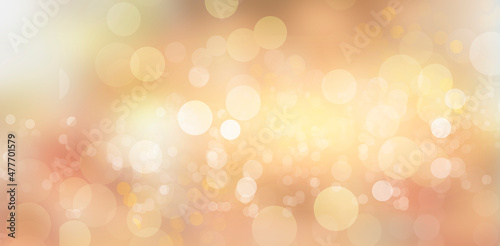 Abstract bokeh background white and Brown