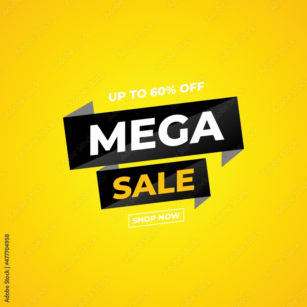 Sale banner template design. mega sale special offer. mega sale special offer banner. banner sale promotion. advertising big discount price. banners space. banners