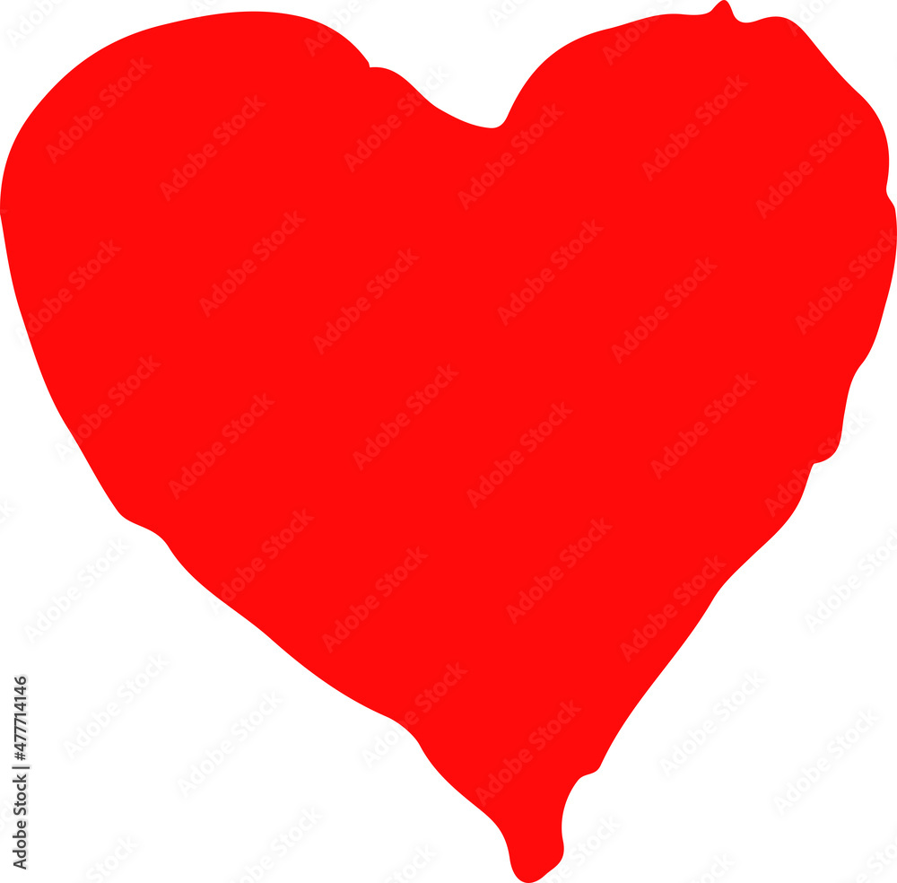 Hand draw Heart icon love sign design Hand draw Heart icon love sign design