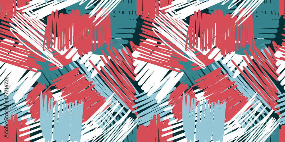 Hand drawn scribbles seamless pattern. Abstract pencil strokes line endless wallpaper. Camo wallpaper. Hand drawn scribbles seamless pattern. Abstract pencil strokes line endless wallpaper. Camo wallpaper.