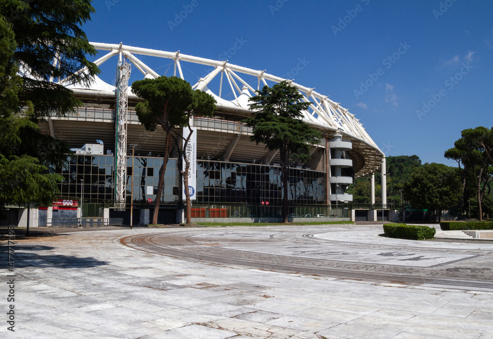 Foto de Stadio Olimpico, largest sports facility of Rome. Home of A.S ...