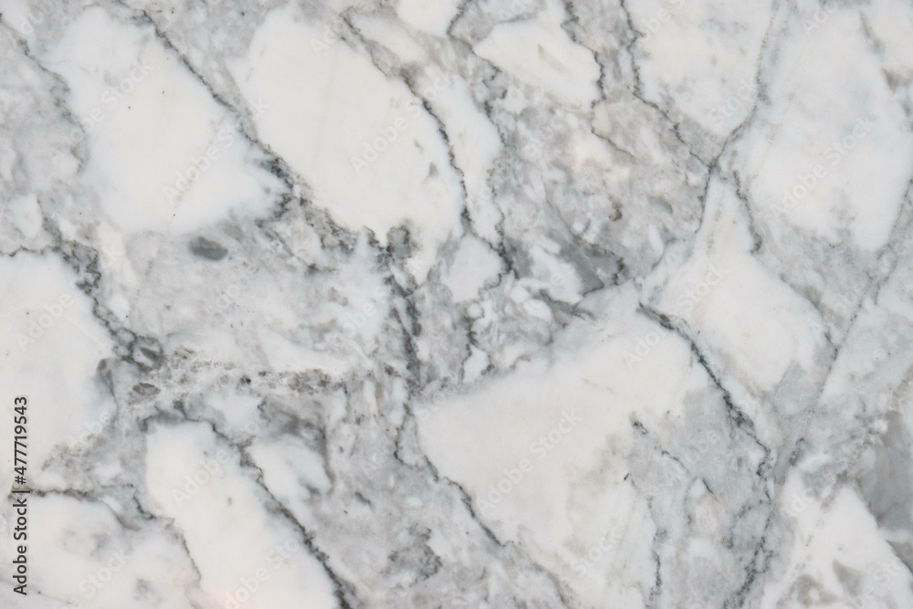 Fototapeta premium Light gray marble background, natural stone