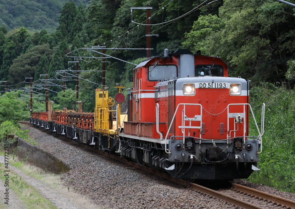 Naklejka premium 鉄道