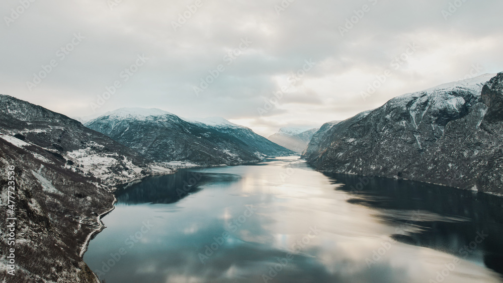 Obraz premium Drone photo