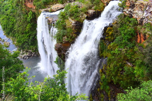 waterfall in the mountain