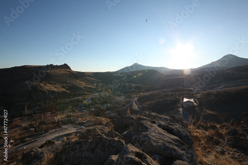 landscape in the morning