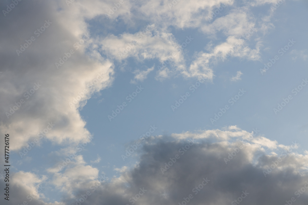 Fototapeta premium 雲の素材写真