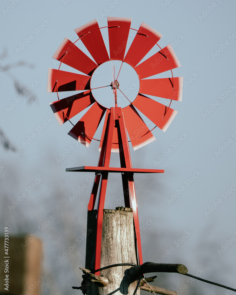 Kleines Western Windrad