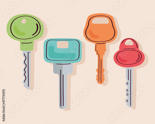 set of keys