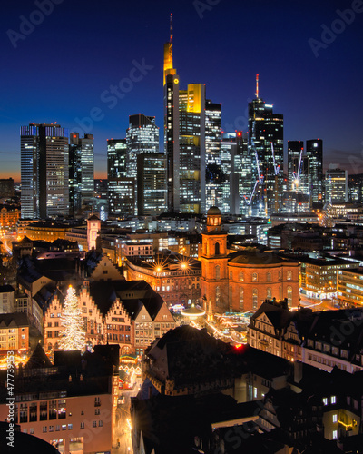 Frankfurt am Main zur Weihnachten  photo