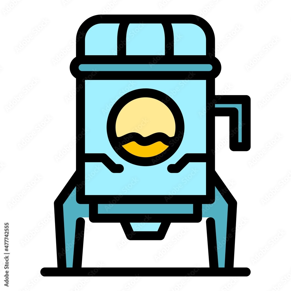 Bourbon wine production icon. Outline bourbon wine production vector icon color flat isolated Bourbon wine production icon. Outline bourbon wine production vector icon color flat isolated
