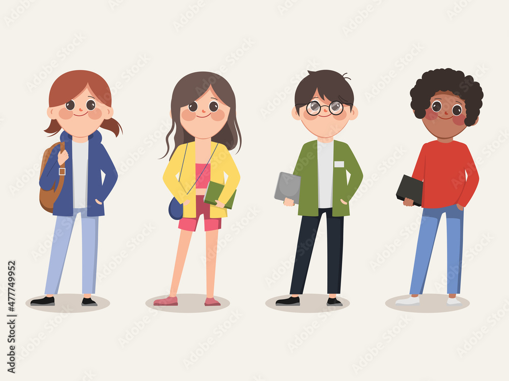 Character of young people's scholarship with friendly. Character of young people's scholarship with friendly.
