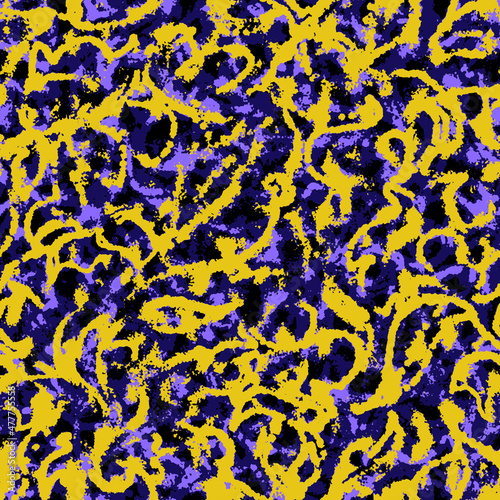 Flowers Seamless textile pattern