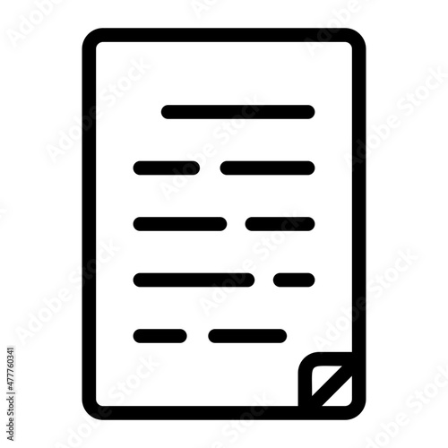 Wallpaper Mural document line icon Torontodigital.ca