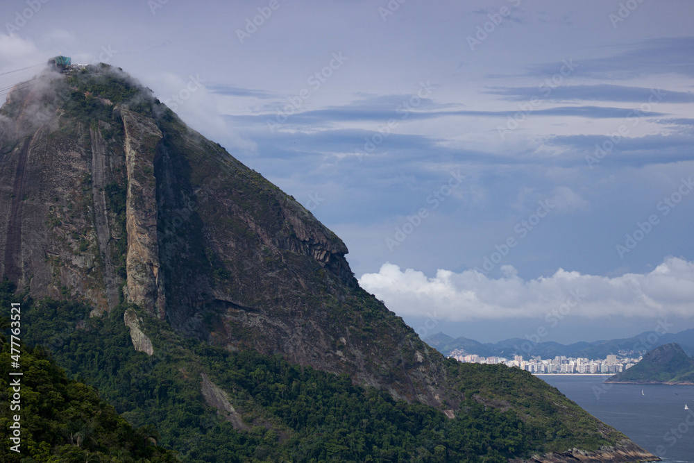 Fototapeta premium O outro lado do cartão postal do Rio de Janeiro