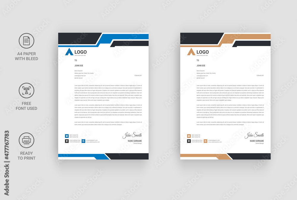 Letterhead Letterhead