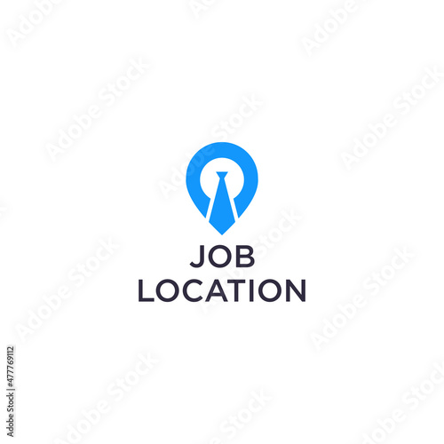 Local job logo design template
