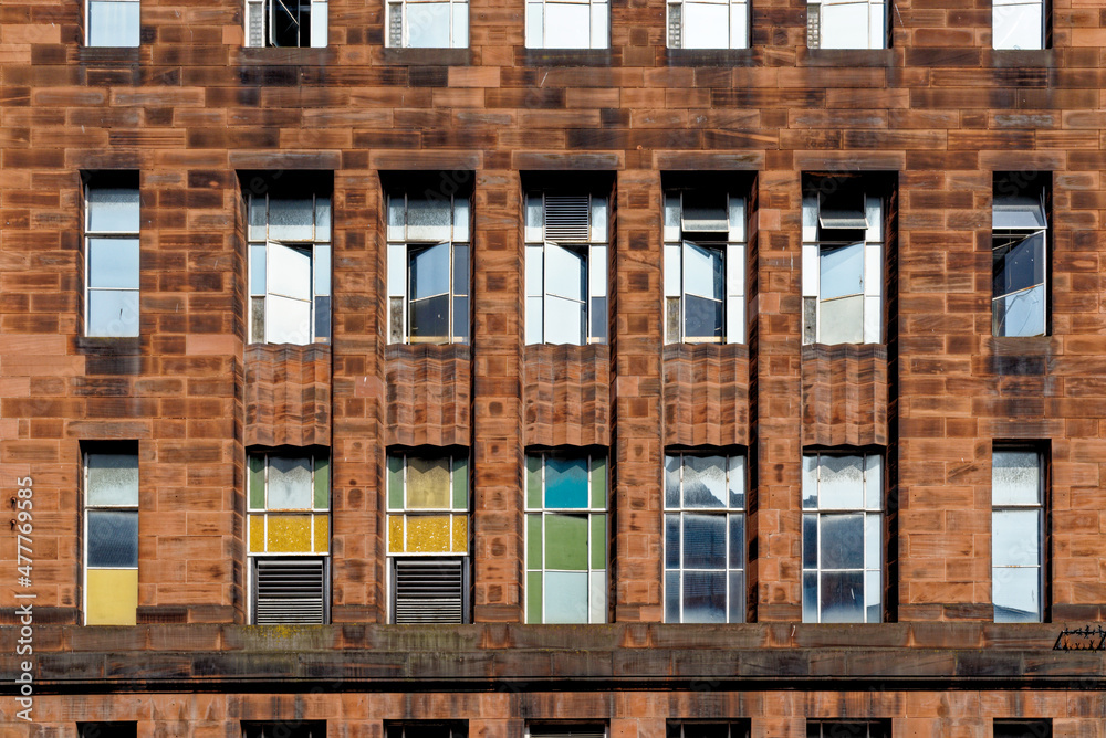 Fototapeta premium Impressive buildings in in the city center - Glasgow - Scotland
