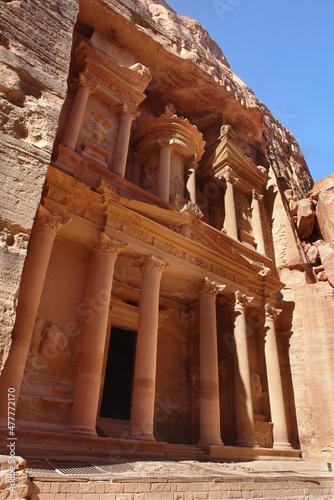Al-Khazneh or "The Treasury" in Petra, Jordan