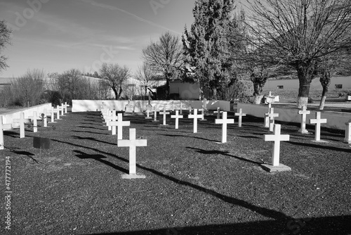 Spanish Civil War cemetery in Paracuellos Del Jarama photo