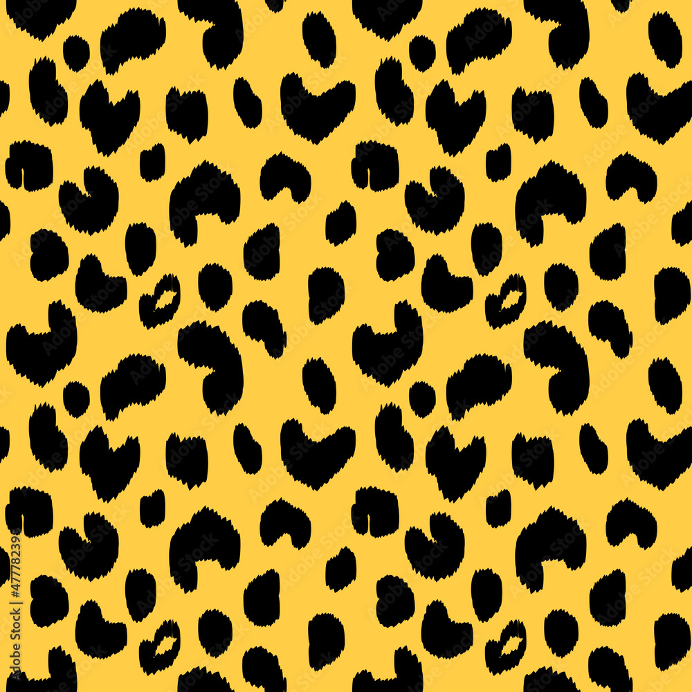 Abstract modern leopard seamless pattern. Animals trendy background. Color decorative vector stock illustration for print, card, postcard, fabric, textile. Modern ornament of stylized skin Abstract modern leopard seamless pattern. Animals trendy background. Color decorative vector stock illustration for print, card, postcard, fabric, textile. Modern ornament of stylized skin