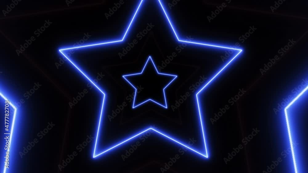 Animation Shape Neon Backdrop Abstract Stars Flashing Randomly Animation Shape Neon Backdrop Abstract Stars Flashing Randomly
