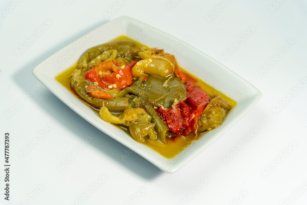 roasted peppers marinated with olive oil roasted peppers marinated with olive oil