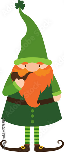 St Patrick's Day Gnome