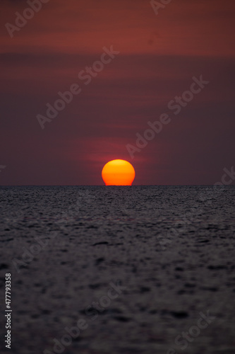 Fototapeta Naklejka Na Ścianę i Meble -  sunset on the beach 