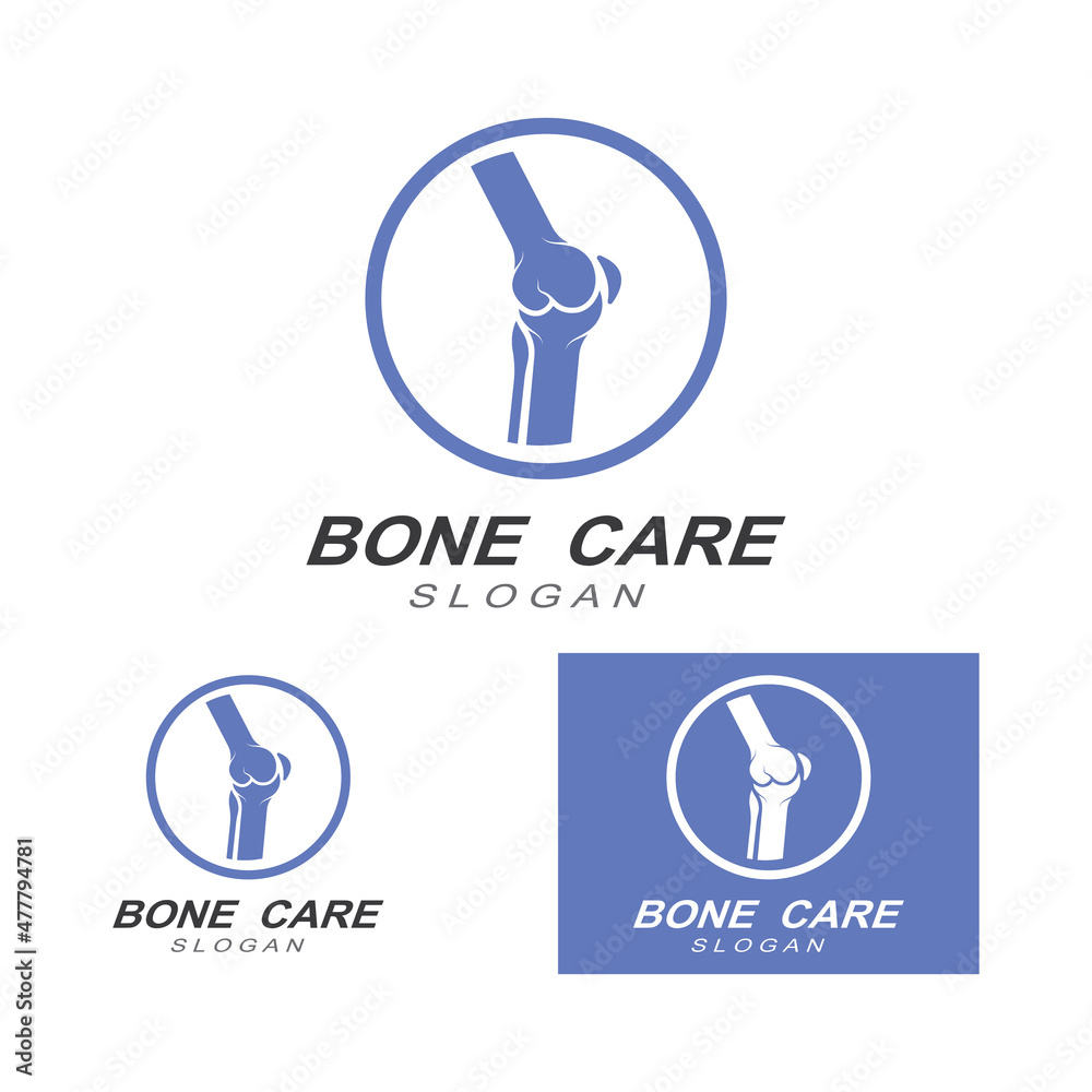 Bone logo icon vector design template illustration Bone logo icon vector design template illustration