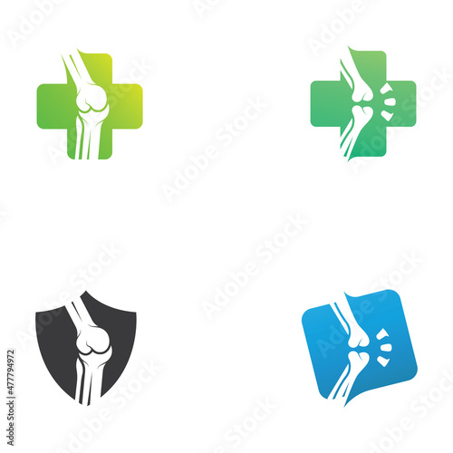 Bone logo icon vector design template illustration