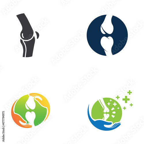 Bone logo icon vector design template illustration