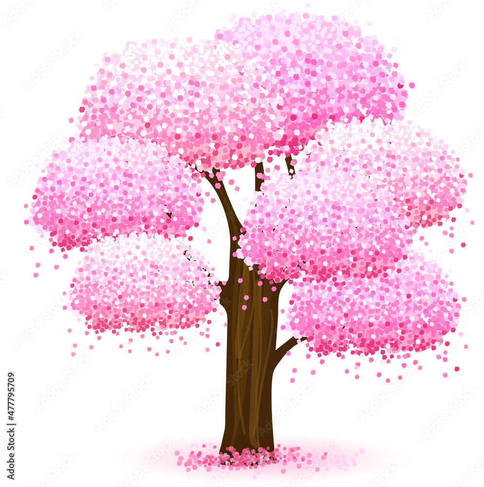 Obraz premium 桜 春 花 アイコン