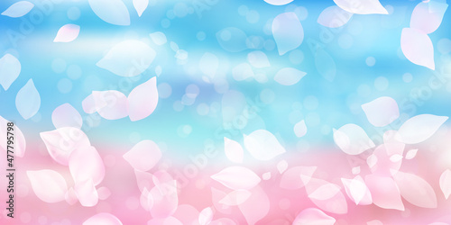 Fototapeta Naklejka Na Ścianę i Meble -  桜　春　花　背景