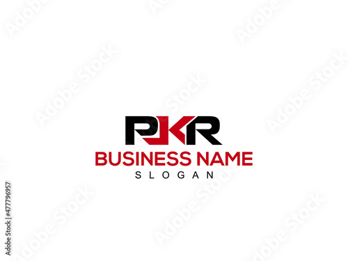 Creative letter PKR logo Icon, Colorful pk Logo Design for your business