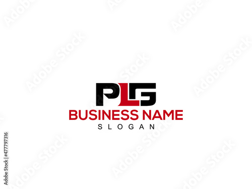 Unique Creative PLG Logo, Colorful pl letter logo icon design for you photo