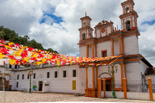 La Merced Church in San Cristobal de las Casas in Chiapas, Mexico
