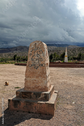 Tropico Capricorn, Wendekreis des Steinbocks, Argentinien