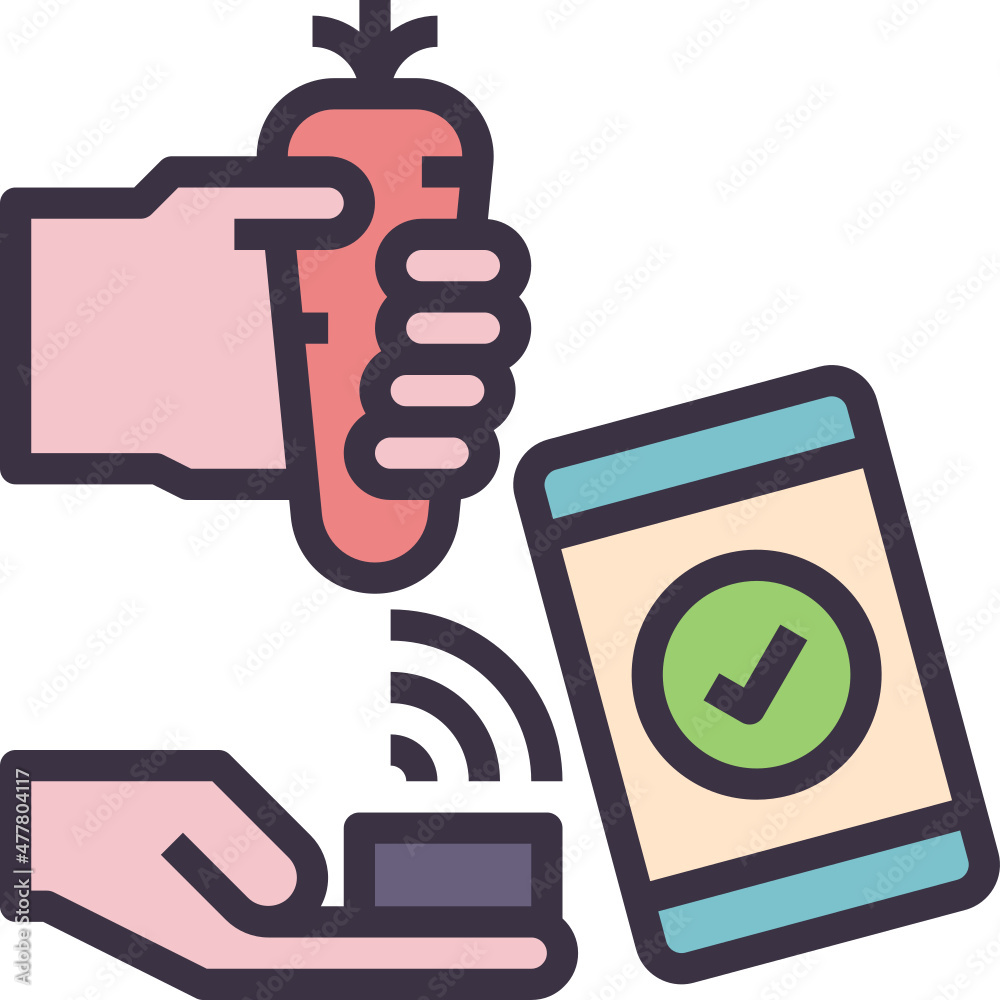 Fototapeta premium onsite outline style icon